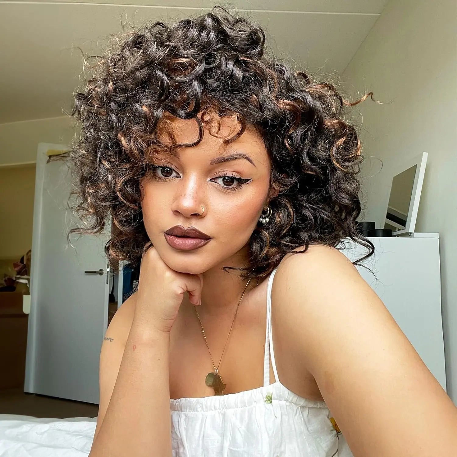 ( US ONLY) FAST SHIPPING OC | Toyotress® Ocean Wave Crochet Hair - 8 Packs Short Curly Water Wave Deep Twist Wavy Braids For Black Women Synthetic Braiding Hair Extensions Toyotress